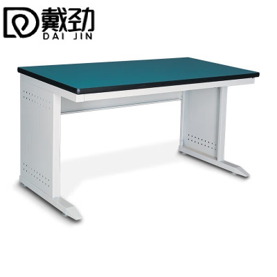 戴劲防静电工作台车间流水线操作台带灯工具桌实验室操作台 1.2米单桌