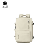 山之只 收纳 旅行双肩包女大容量干湿分离双肩包 30*4*45cm 个