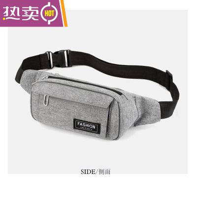 NEWLAKE夏季天腰包男士户外运动款跑步轻便手机包男女情侣休闲斜挎单肩包斜挎包男
