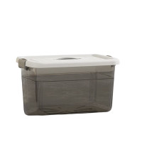 百晟长恒 BSCH-A83E 105L白盖透明 收纳箱 (计价单位:个) 白盖透明