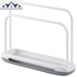 家居抹布架厨房用品台面清洁沥水架水置物架家用大全海绵收纳架 三维工匠