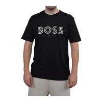 Hugo boss男士圆领短袖平直下摆T恤
