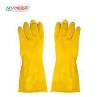 中盈惠彩 家务防水橡胶手套GJST8 28*13.5CM M号 双