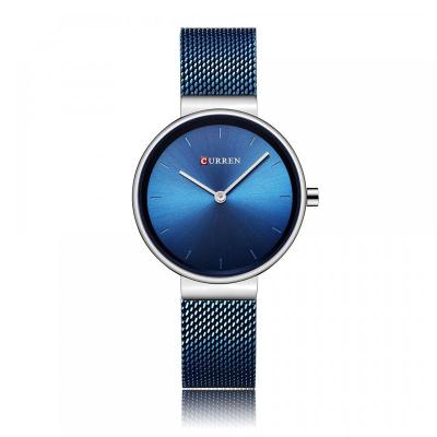 铭侣石英表男女9016女士手表防水钢带石英表时尚女表