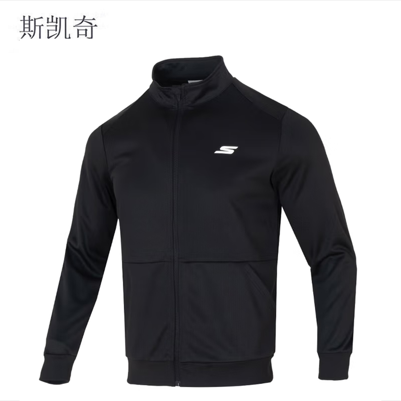 斯凯奇 男款运动休闲外套 P224M122-03K8XL 件
