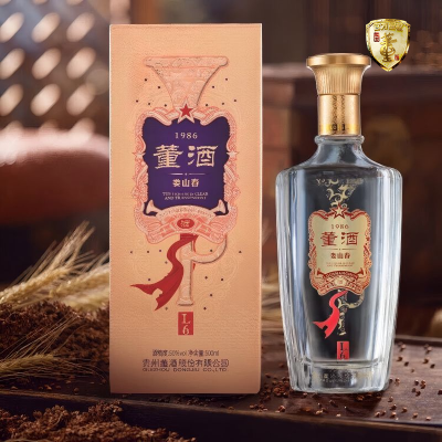 董酒50度500mL娄山春L6兼香型贵州白酒纯粮固态发酵