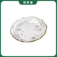悦辉聚 玻璃果盘 17.5cm 个