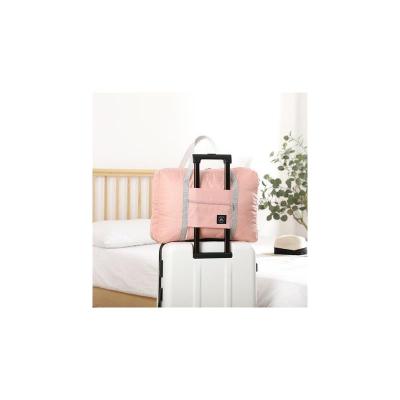 NEWLAKE手提旅行包女短途大容量防水待产收纳袋便携可折叠套拉杆行李袋子旅行包