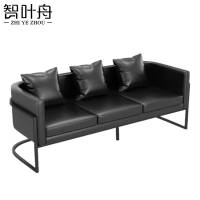 智叶舟休闲沙发三人位180*64*70cm张