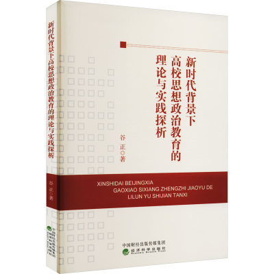 正版新书]新时代背景下高校思想政治教育的理论与实践探析谷正97