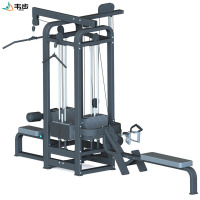 韦步EM1030商用四人站方位综合力量训练器械健身房组合训练器材