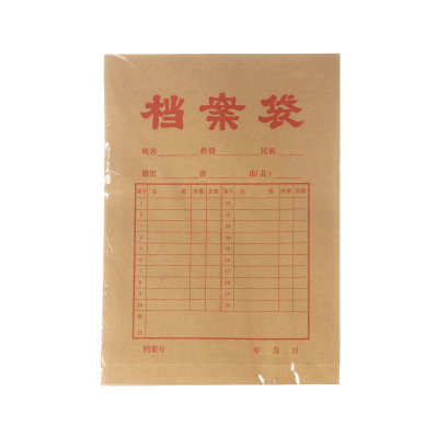 晨光高挺度牛皮纸档案袋（4cm）APYRAY75（20个/包）