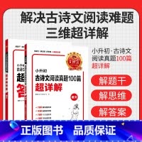 [小升初]王朝霞古诗文阅读真题100篇-超详解 小学通用 [正版]小学语文阅读训练100篇答案超详解小学生一二三四五六年