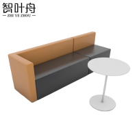 智叶舟组合沙发230*60*70cm+茶几套