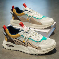 2026春季新款时尚休闲鞋网面舒适防滑百搭低帮运动鞋男鞋青年潮鞋