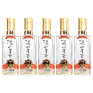 泸州老窖 1952 52度100ml*5 浓香型白酒