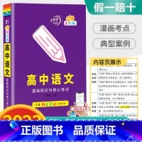语文基础知识与核心考点 高中通用 [正版]2023新版高中蓝精灵口袋书数学语文基础知识手册物理化学公式定律大全高考英语生