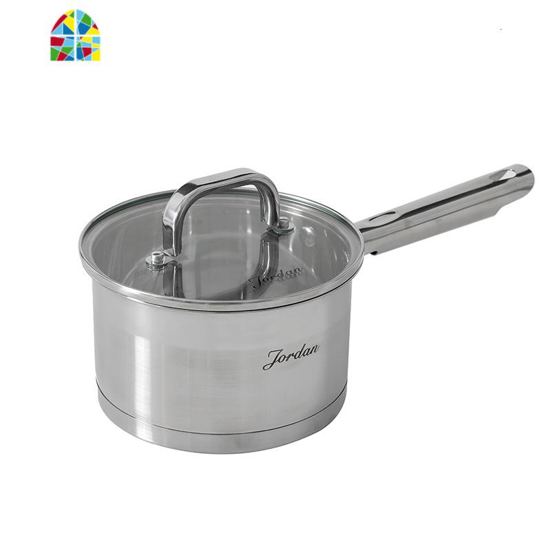 18/10不锈钢奶锅辅食锅泡面锅16cm FENGHOU 双耳不锈钢汤锅16cm