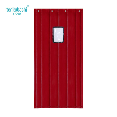 天空桥 棉门帘 MML-26酒红色30*45cm三层棉 平方米