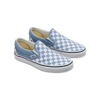 VANS女鞋经典滑板休闲鞋透气舒适百搭时尚蓝色板鞋