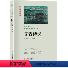 语文 九年级上 [正版]初中语文配套名著课程化阅读丛书 艾青诗选无障碍阅读九年级上册人教版初三青少年书籍名师导读导练版