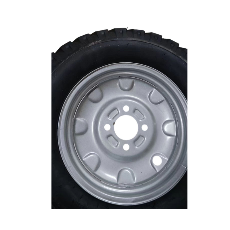 益莘 实心橡胶轮胎带圈 4.00-12 套