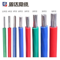 固达电缆 铝芯电线 BLV-1*6 卷