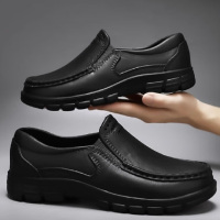 铸固 厨师鞋 防滑鞋厨房防水防油污工作鞋耐磨透气轻便食堂酒店后厨男女专用工鞋 夏款