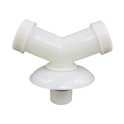 LONMATE Y型防臭下水三通塑料SL500 一个