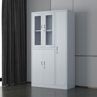 中豫鑫泽ZYXZ4071955铁皮文件办公柜寄存包柜鞋柜 5门更衣柜(加厚款)