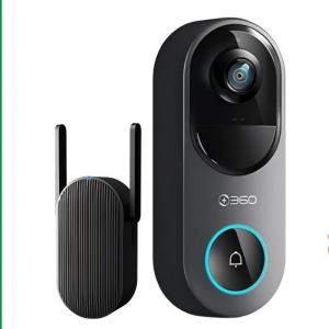 360可视门铃6Pro 超清画质智能门铃电子猫眼摄像头无线wifi手机远程查看对讲