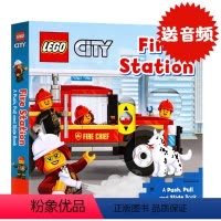 [正版] 乐高消防站 机关操作书 Lego Fire Station A Push, Pull and Slide