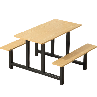 依韵珂4人位食堂餐桌120*60*75cm套