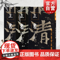 书法自学丛帖 /正书上中下全3册 书法碑帖字帖毛笔字篆刻国学经典 上海书画出版社