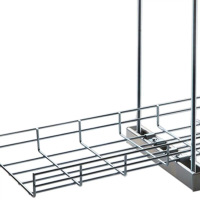 中锦科技 网络桥架 开放式弱电综合布线槽 [304不锈钢]300×150×5mm(宽×高×丝径)米