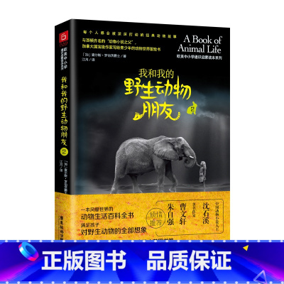 我和我的野生动物朋友2 [正版]我和我的动物朋友三册任选风靡世界的动物生活百科全书满足孩子对动物的想象影响中小学生课外阅