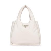 普拉达(PRADA)羊皮材质柔软细腻女士单肩包百搭通勤手提斜挎包日