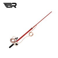 BR 伸缩型树脂杆 6米 红色 根