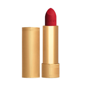 古驰(GUCCI)口红金管唇膏古驰小碎花口红3.5g 提升气色 新款金管哑光#505铁锈红显白不挑皮