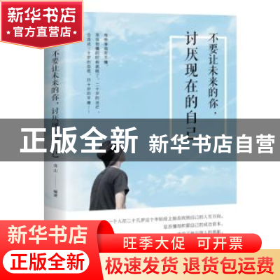 正版 不要让未来的你,讨厌现在的自己 连山 中国华侨出版社 9787