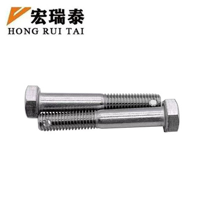 宏瑞泰 不锈钢半扣带孔螺栓配开槽螺母 HRT1660 个