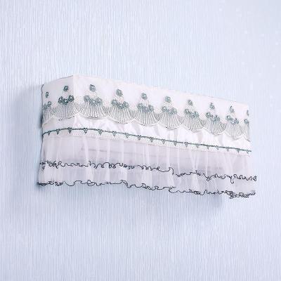 家柏饰(CORATED)室内卧室空调罩挂机空调套挂式1.5p匹防尘罩全包欧式 伊梦-绿 挂式1-1.5P松紧均码