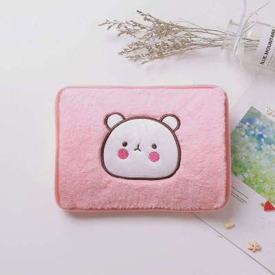 新款冲钻已智能暖手宝充电热水米魁电暖宝暖胃热暖宝兔毛小白已注水-带防爆夹