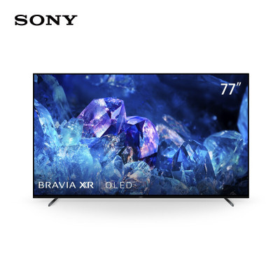 索尼(SONY)XR-77A80EK 77英寸4K OLED 智能网络超薄平板游戏电视