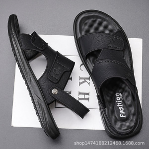 凉鞋男年夏季新款沙滩鞋男韩版潮流百搭外穿两用凉拖鞋男