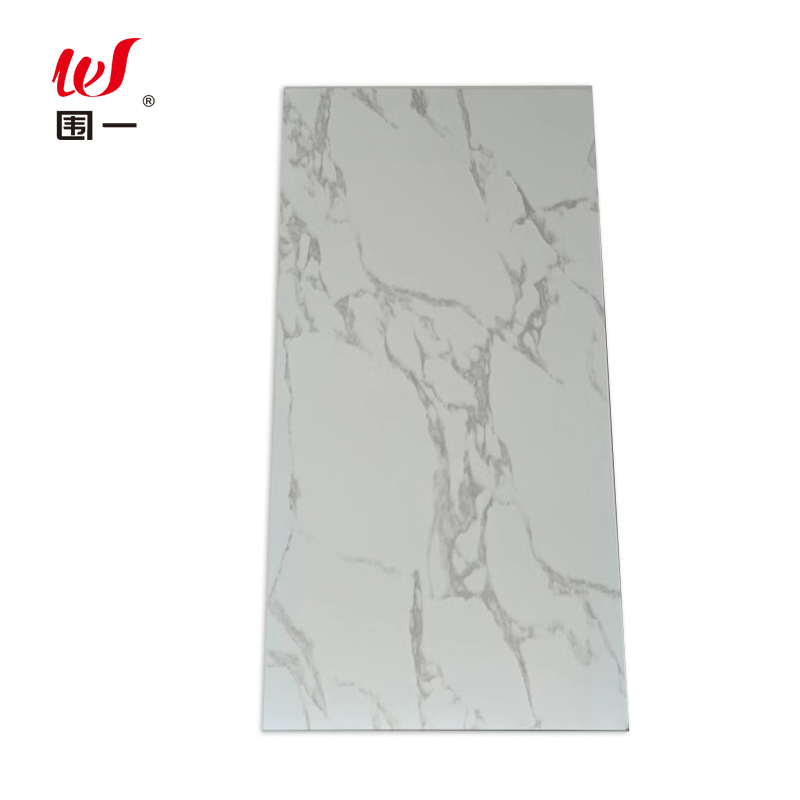 围一 铝塑板 30*60*0.25CM-白大理石 块