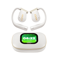 cleer ARC 5 运动版轻羽白派克套装无线耳机挂耳式设计内置麦克风无线聆听新体验