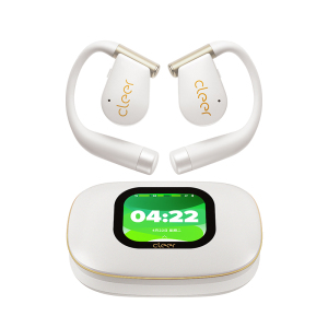 cleer ARC 5 运动版轻羽白派克套装无线耳机挂耳式设计内置麦克风无线聆听新体验