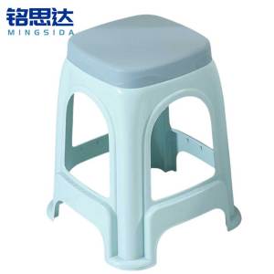 铭思达塑料凳蓝色个