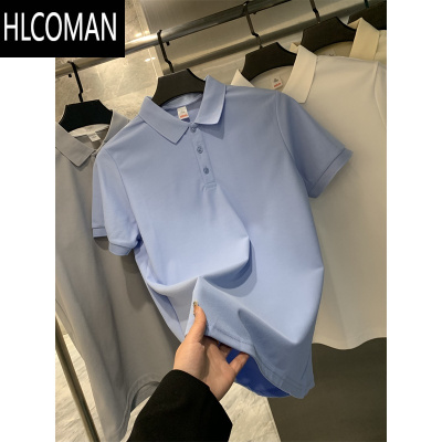 HLCOMANIN BE 8色齐发!福利!净色基础简约休闲百搭短袖衫男